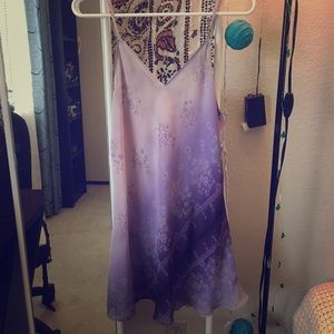 Vintage Lavender Oscar de la Renta Slip Dress